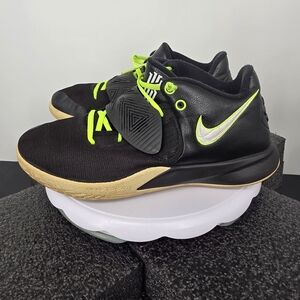 Nike Kyrie Low 2 Black Metallic Silver Cyber BQ3060-001 Men's 11 Shoes Sneakers